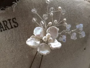 Blossom 2 sprig Hairpin