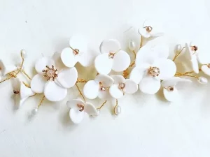 Clay Mini Rose Gold Hairvine
