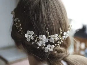 Golden Blossom Hair vine