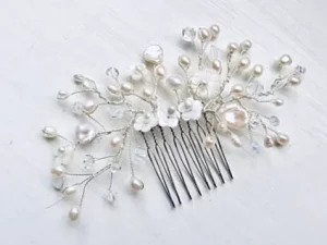 Mabel silver comb
