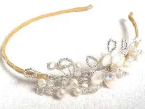 Mini Blossom side tiara