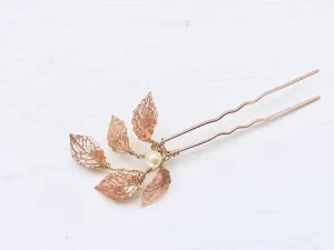 Autumn leaves Hairpin