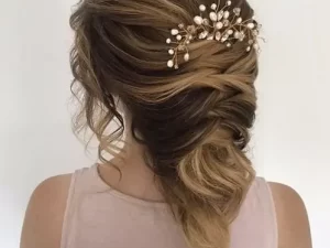 Rose gold mini comb