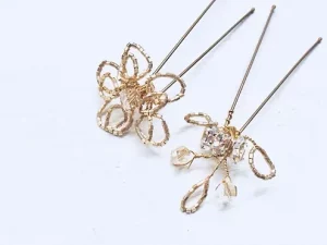 Set of 2 Downton hairpins