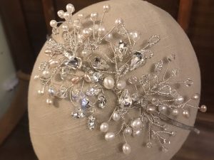 Clara Silver Side Tiara